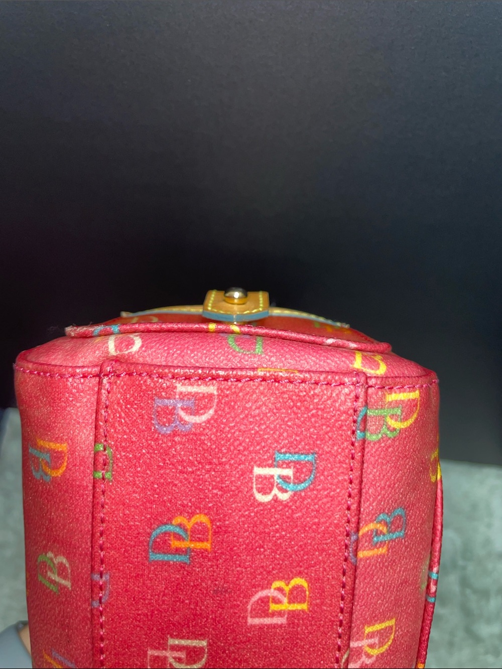 Vintage Dooney & Bourke Rainbow Baguette - Picture 8 of 17